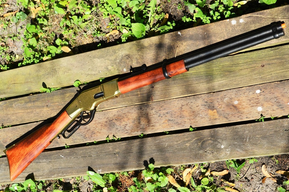 Winchester M1866 Yellow Boy Lever-Action Rifle - 1866 - Non-Firing Denix Replica