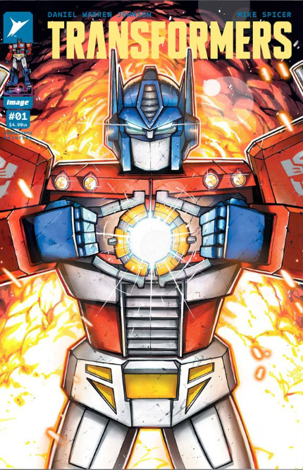 Transformers #1 Nate Melendez LTD 500 CB