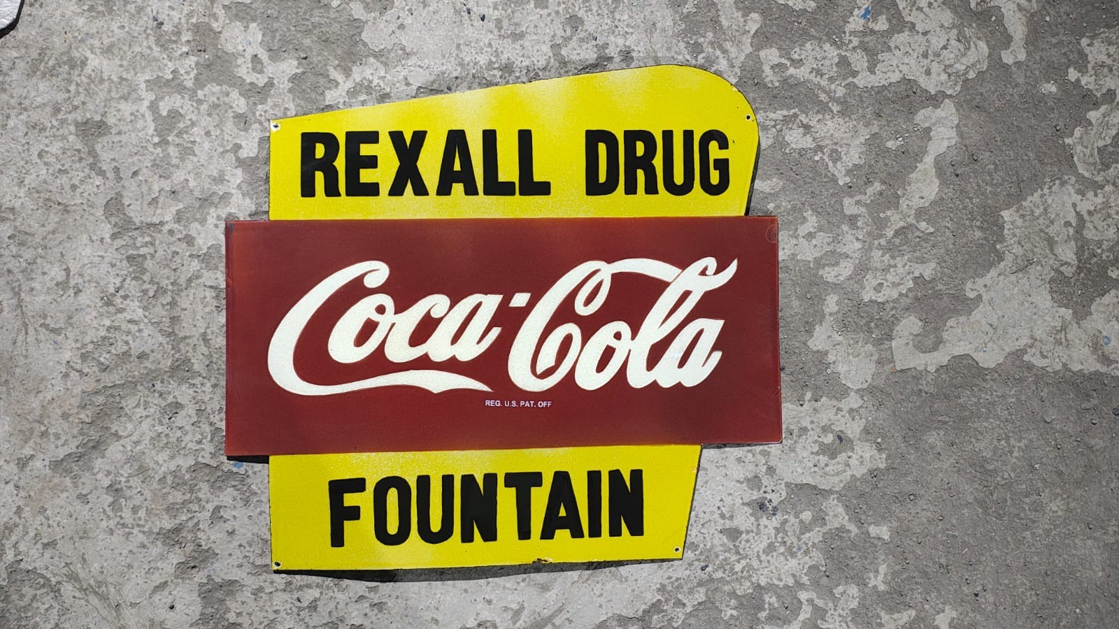 Porcelain Genuine Ford Parts Enamel Sign Size 30