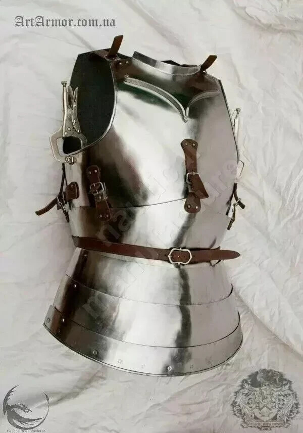 Armor Breastplate - Gothic Harness jacket Solid Steel Medieval Armor New Jacket