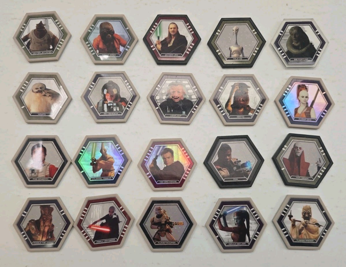 2015 Star Wars Topps Galactic Connexions 1st Edition Disc 20 Different Lot #1
