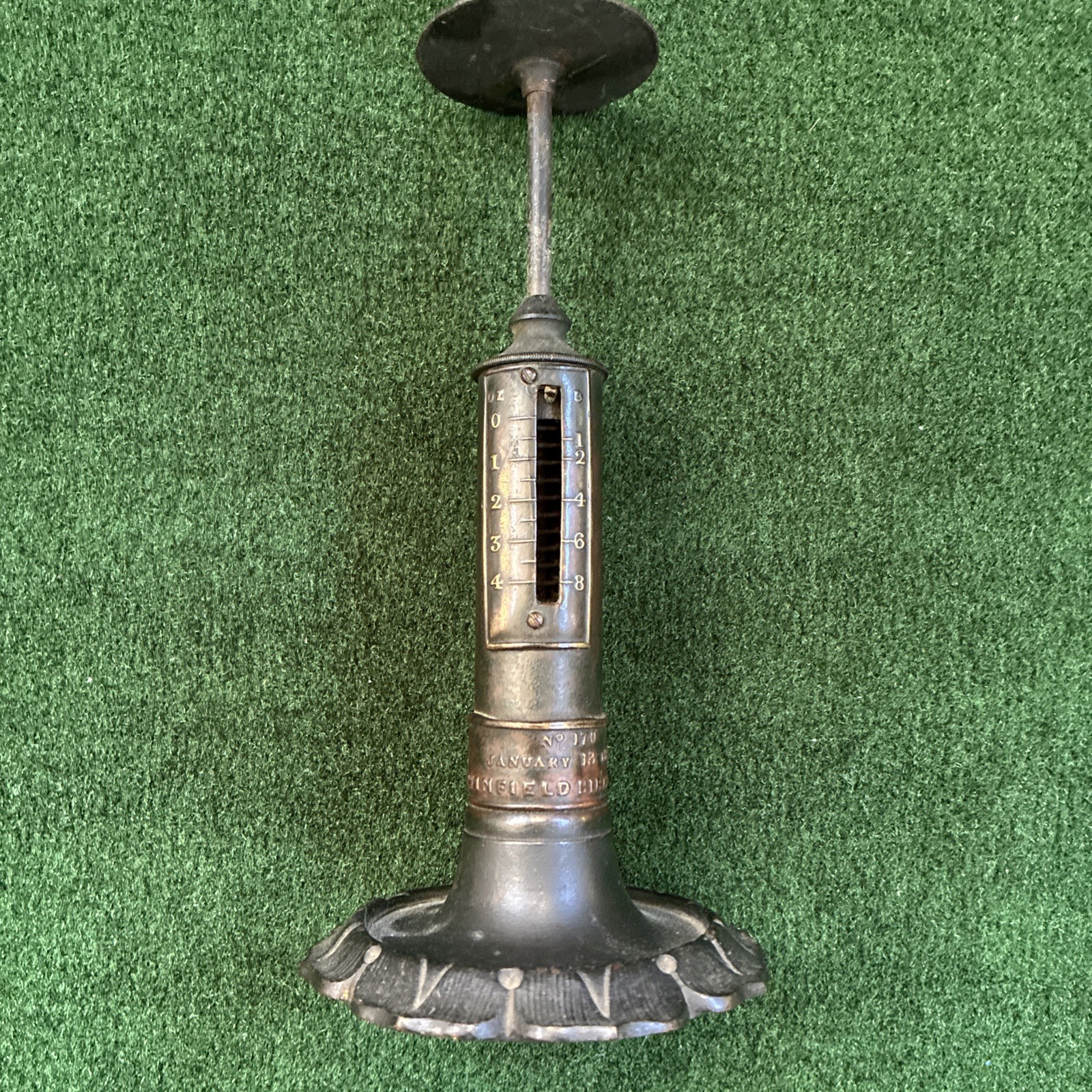 R.W. Winfield Birmingham No. 170 Antique Candlestick Spring Balance Postal Scale