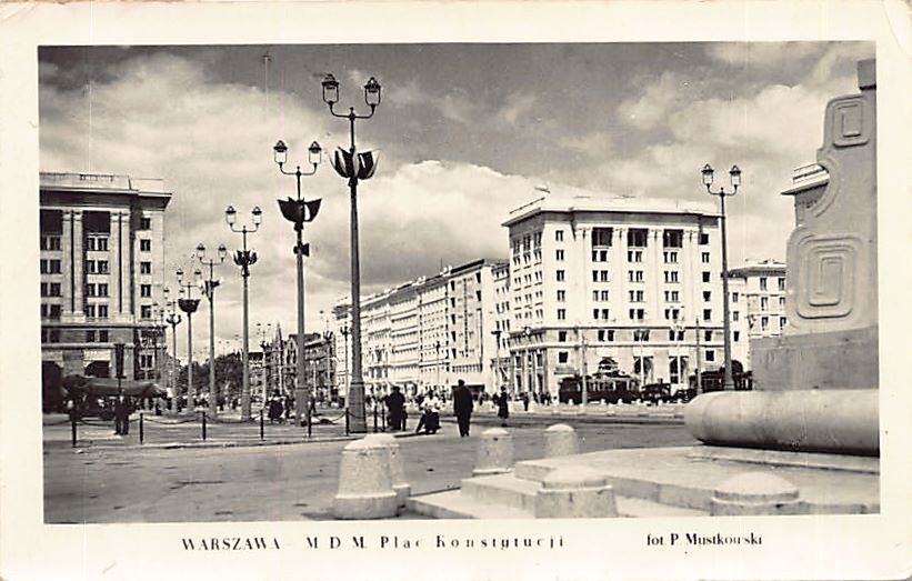 POLSKA Poland - WARSZAWA - Plac Konstytucji - Fot. P. mystkowski