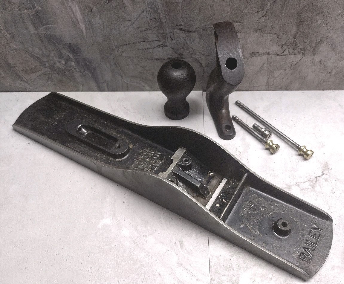 Stanley Bailey N° 5-1/2 ~ Smooth Sole Jack Plane  ~ BODY AND HANDLES ONLY ~USA