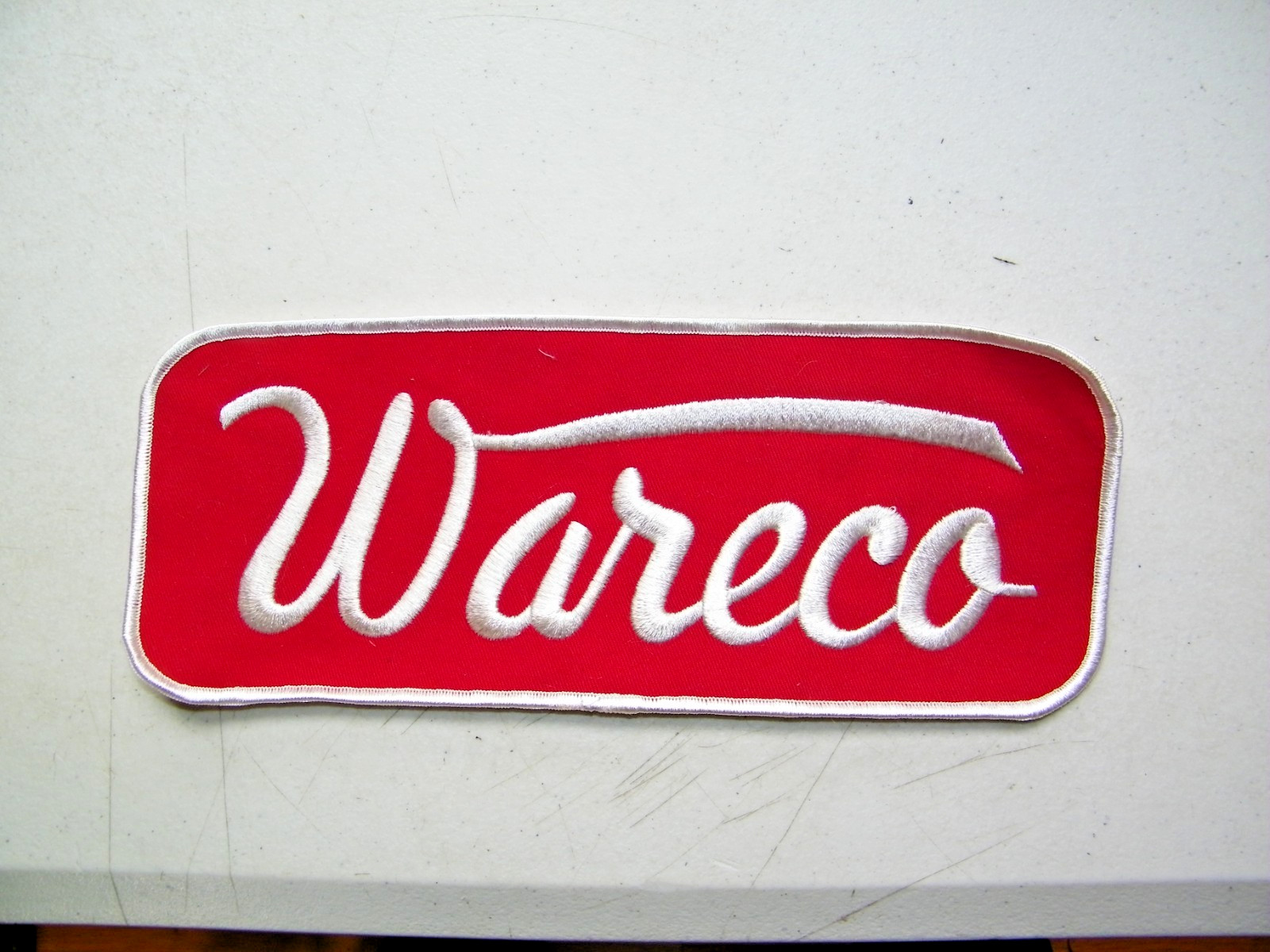 Vintage Wareco Gas Station Uniform Jacket Back 10\