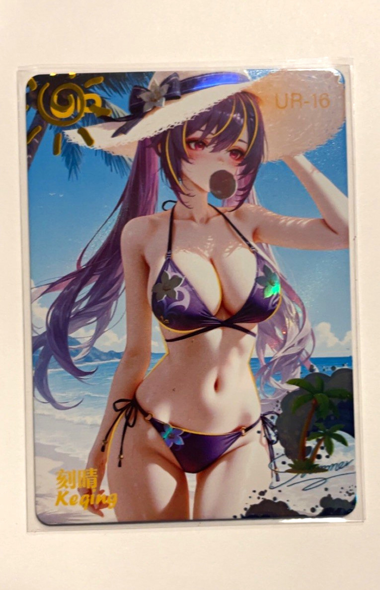 Keging Genshin Impact Custom Waifu Card UR-16 Dream of Desires