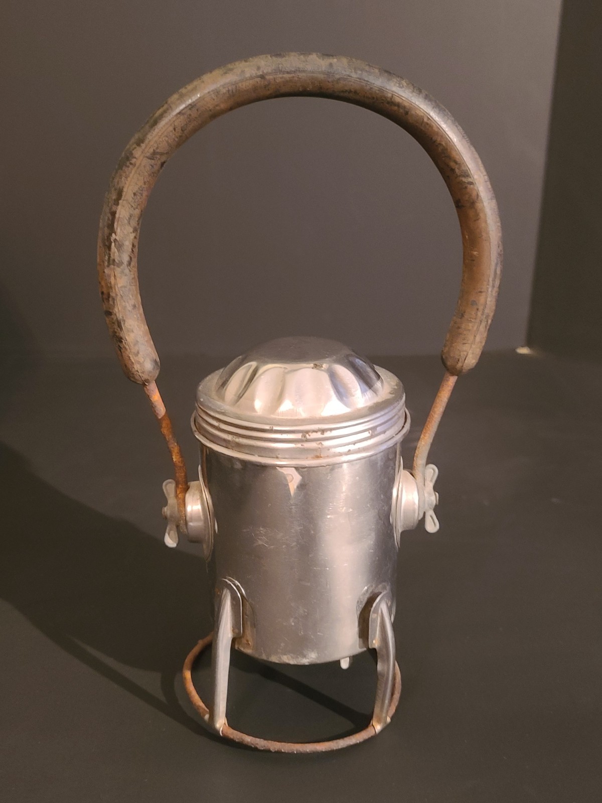 UNTESTED Conger Stainless Steel Electric Railroad Lantern