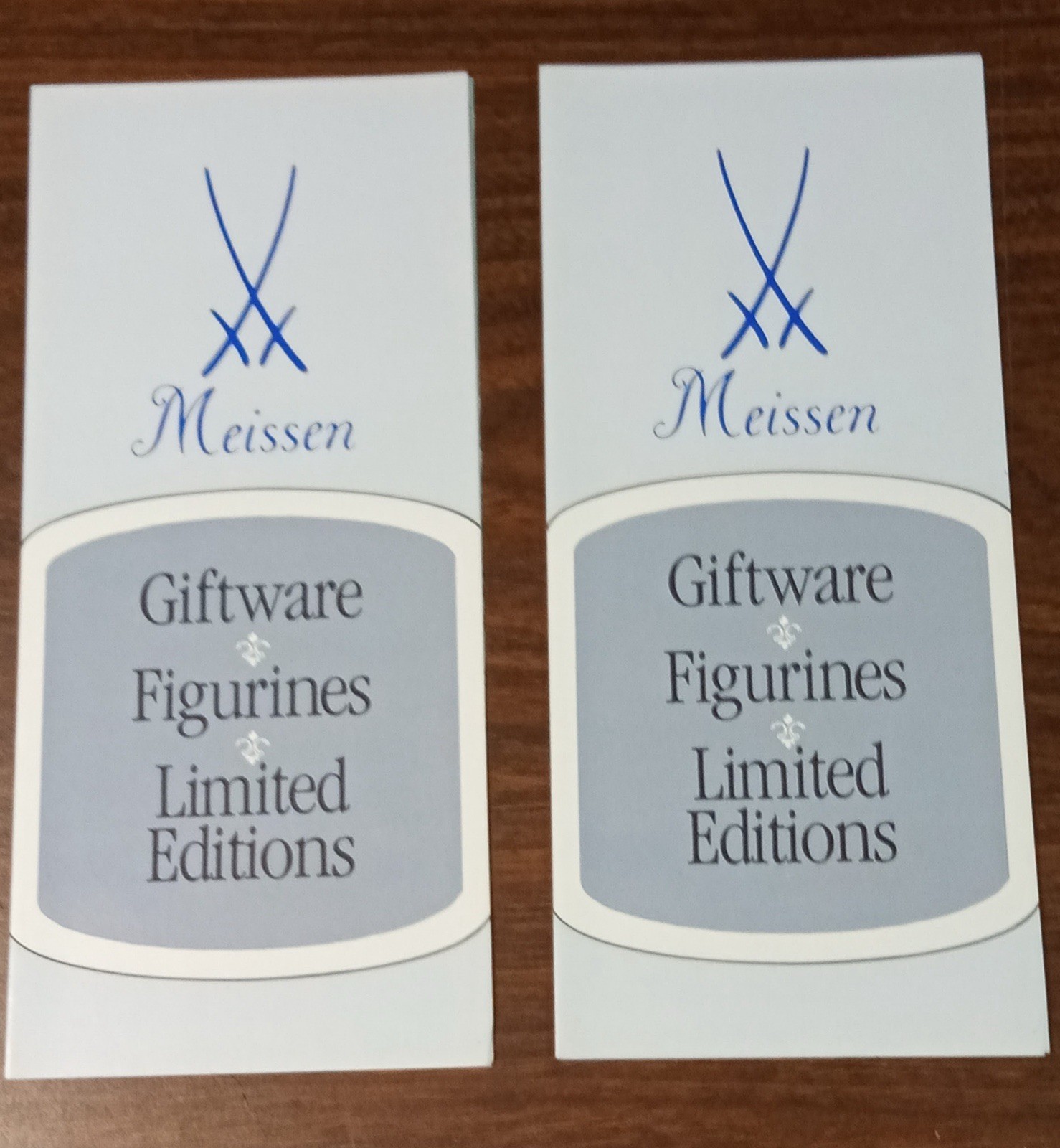 MEISSEN GIFTWARE FIGURINES LIMITED EDITIONS DEALER BROCHURES 1982 SCHMID LOT 2
