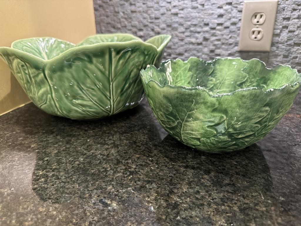 Vintage Cabbage Bowls