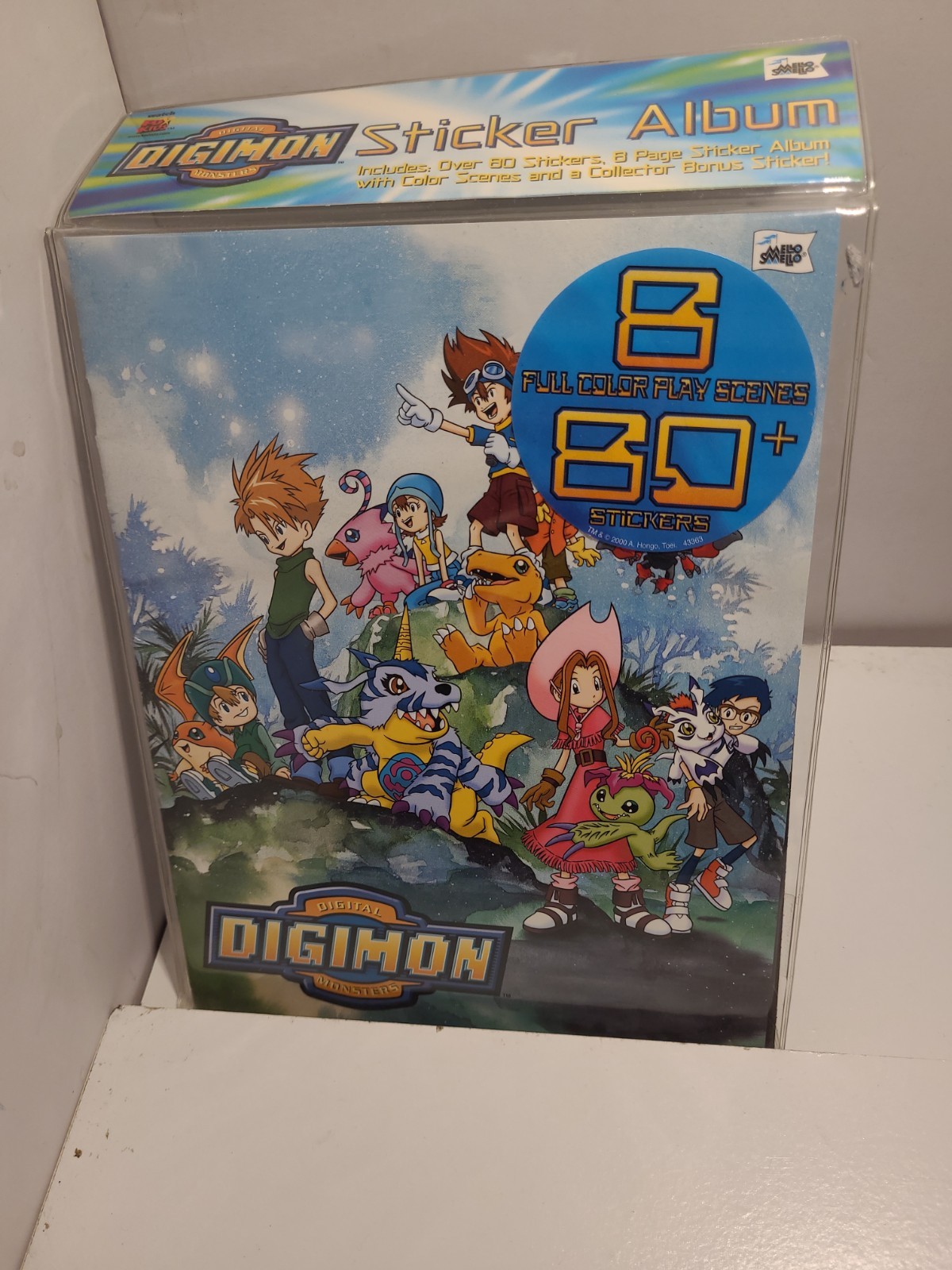 Digimon Sticker Album Book 80 Stickers 8 Page Booklet Collector Bonus Sticker