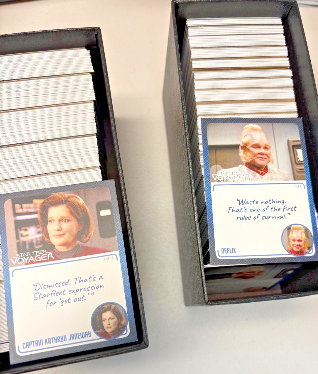 2026 STAR TREK VOYAGER ARCHIVES & INSCRIPTIONS PICK COMPLETE YOUR SET 249 CARDS