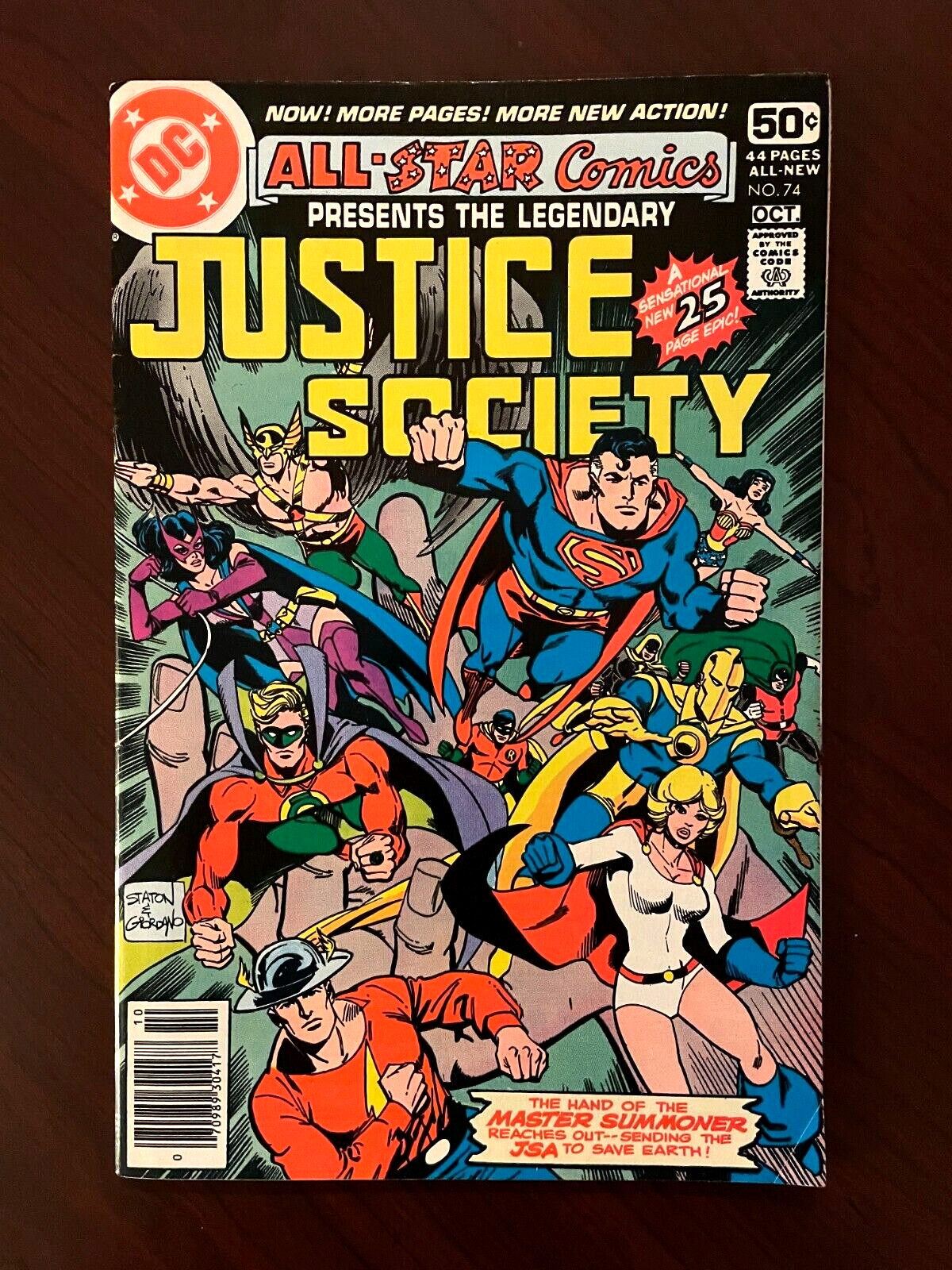 All-Star Comics #74 (DC 1978) Bronze Age Justice Society of America 7.5 VF-
