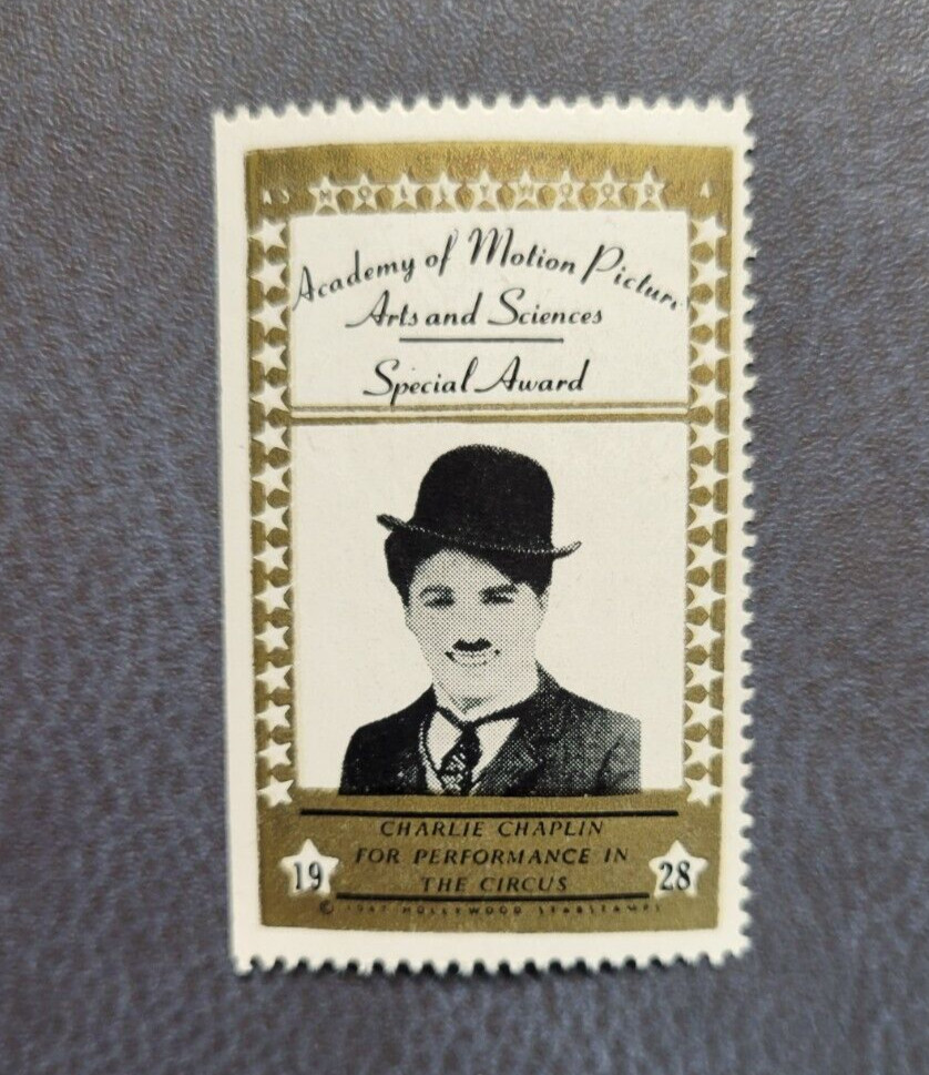 1947 Charlie Chaplin Actor Hollywood Movie Star Stamp Special Award