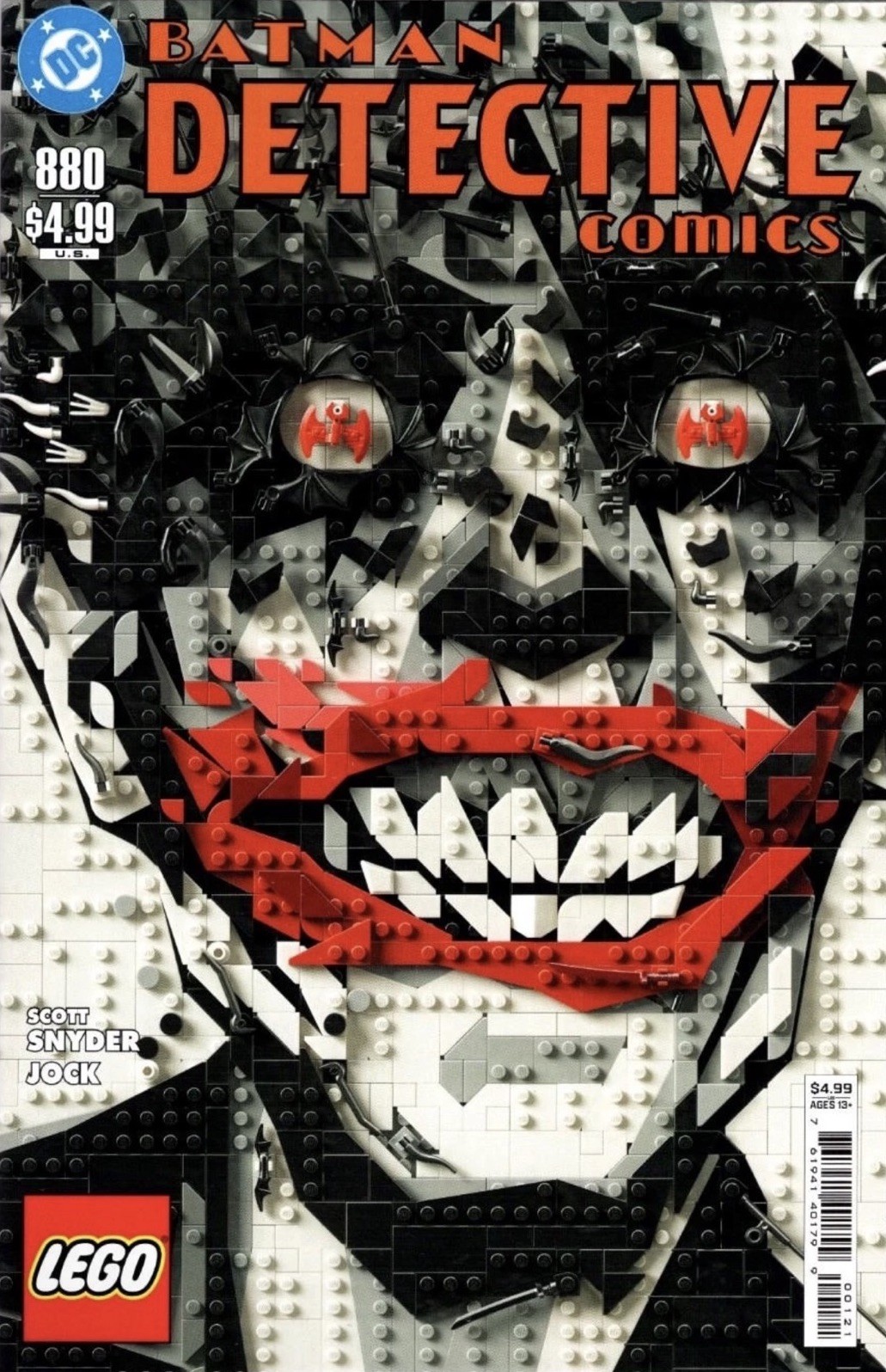DETECTIVE COMICS #880 Facsimile Cover B Lego Card Stock Variant 2026 Presale