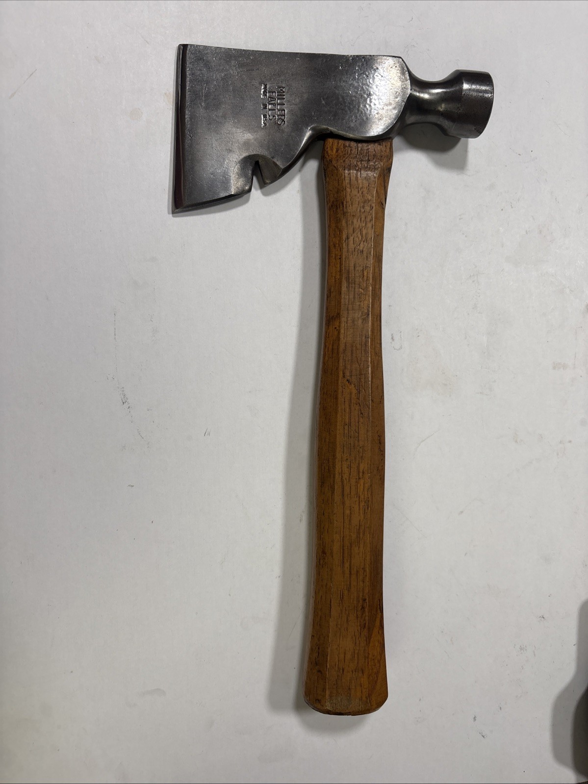 Millers Falls 1315 Carpenters Hatchet Hammer Nail Puller Vintage Antique Tool