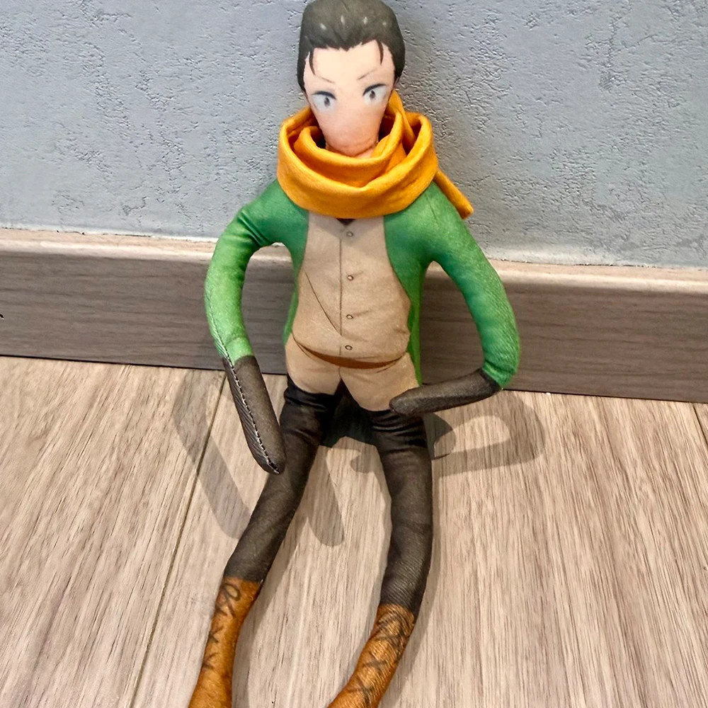 Re Zero Natsuki Subaru Plush Doll Twistable Cosplay Stuffed Anime Figure Toy Gif