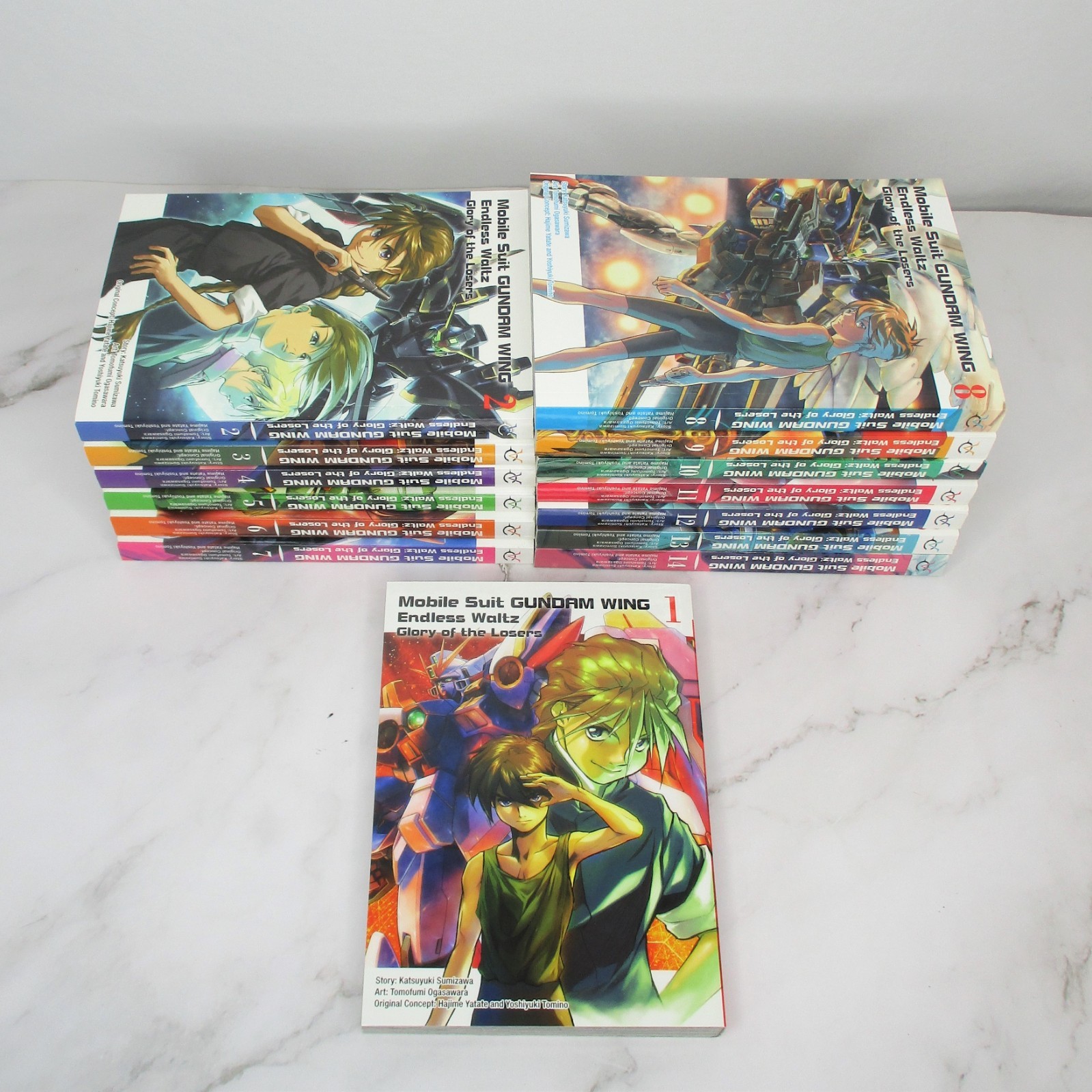 Mobile Suit Gundam Wing Endless Waltz Vol 1-14 Manga Complete Lot (2017-2019)