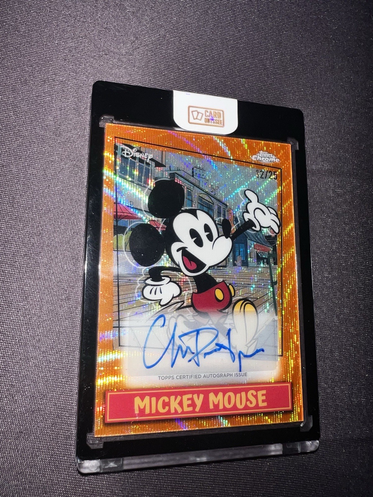 Mickey Mouse Autograph /25 Topps Disney Neon Hobby Box 2026