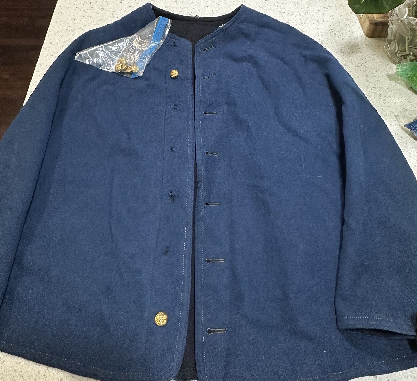 M1885 Infantry Cape Only To A Missing M1885 Overcoat. See All Pictures