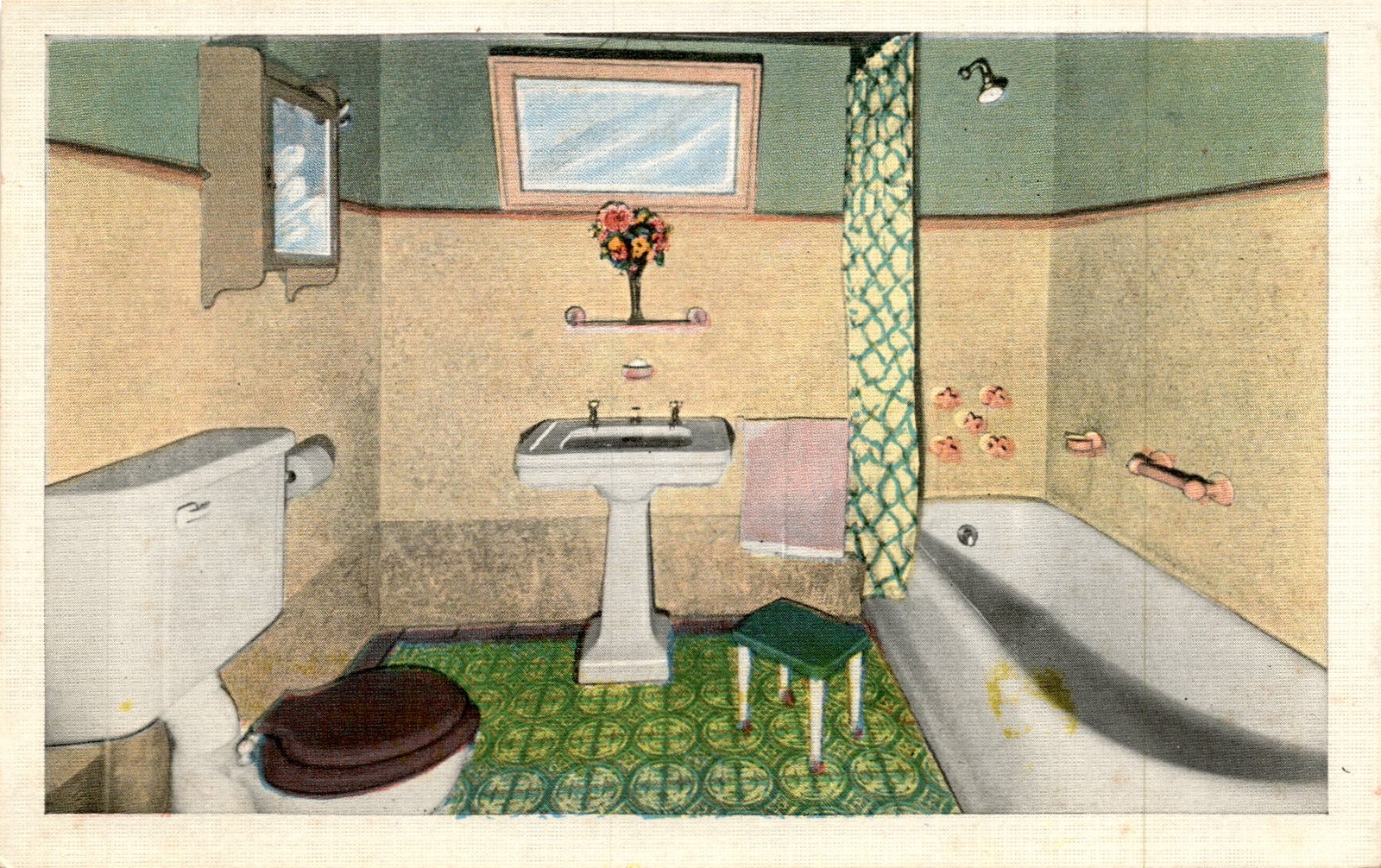 D 18 Postcard