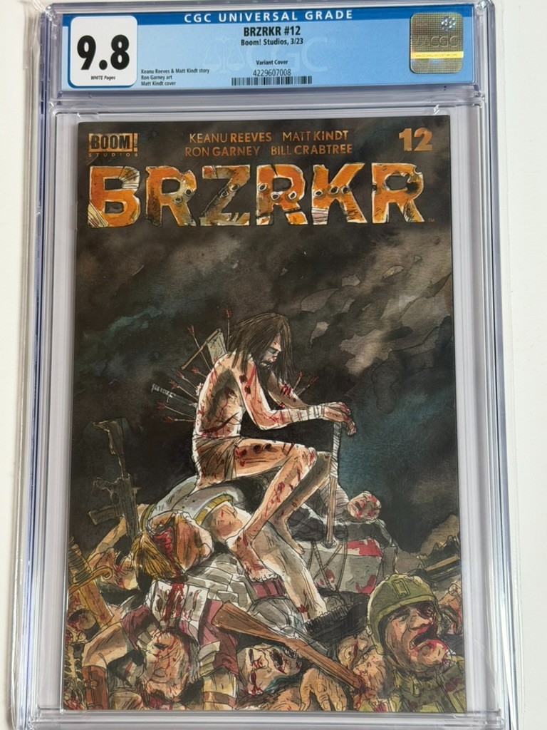 BRZRKR #12 Cover B Kindt CGC 9.8 (Berzerker)