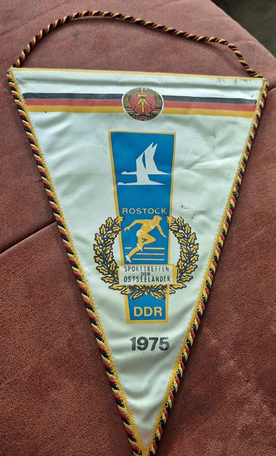  Pennant SPORTS MEETING OF THE BALTIC SEA COUNTRIES 1975 ROSTOCK