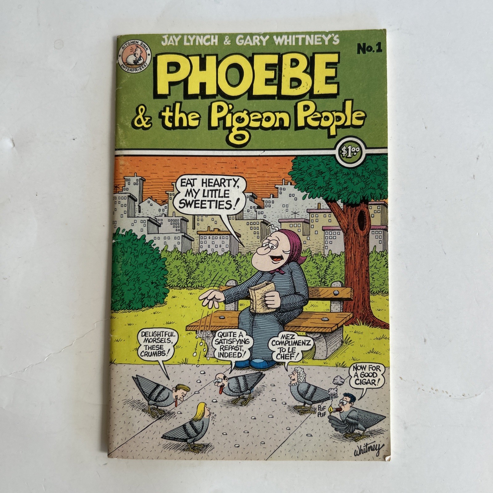 Vintage Phoebe and the Pigeon People issue #1  number one 