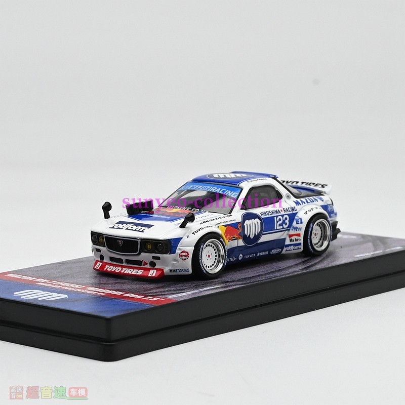 1:64 RX7 FD3S Pandem Rocket Bunny Widebody Diecast Model Car Alloy