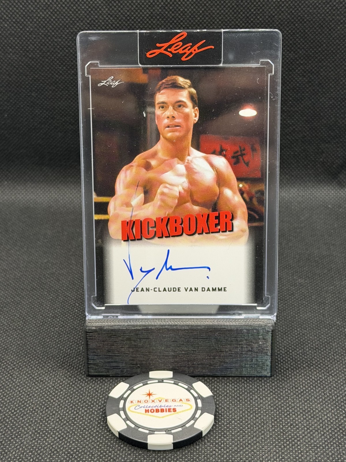 2024 Leaf Kickboxer Jean Claude Van Damme Auto Autograph Card BA-JCD