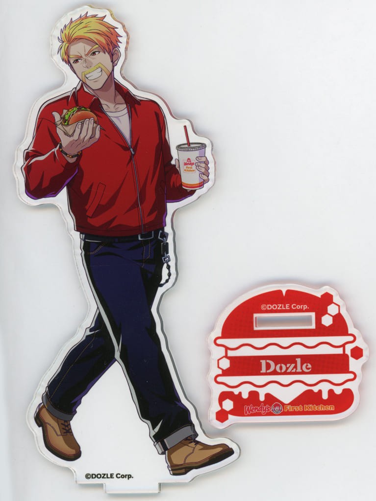 Dozle Acrylic Stand Dozle Co x Wendys First Kitchen Collaboration