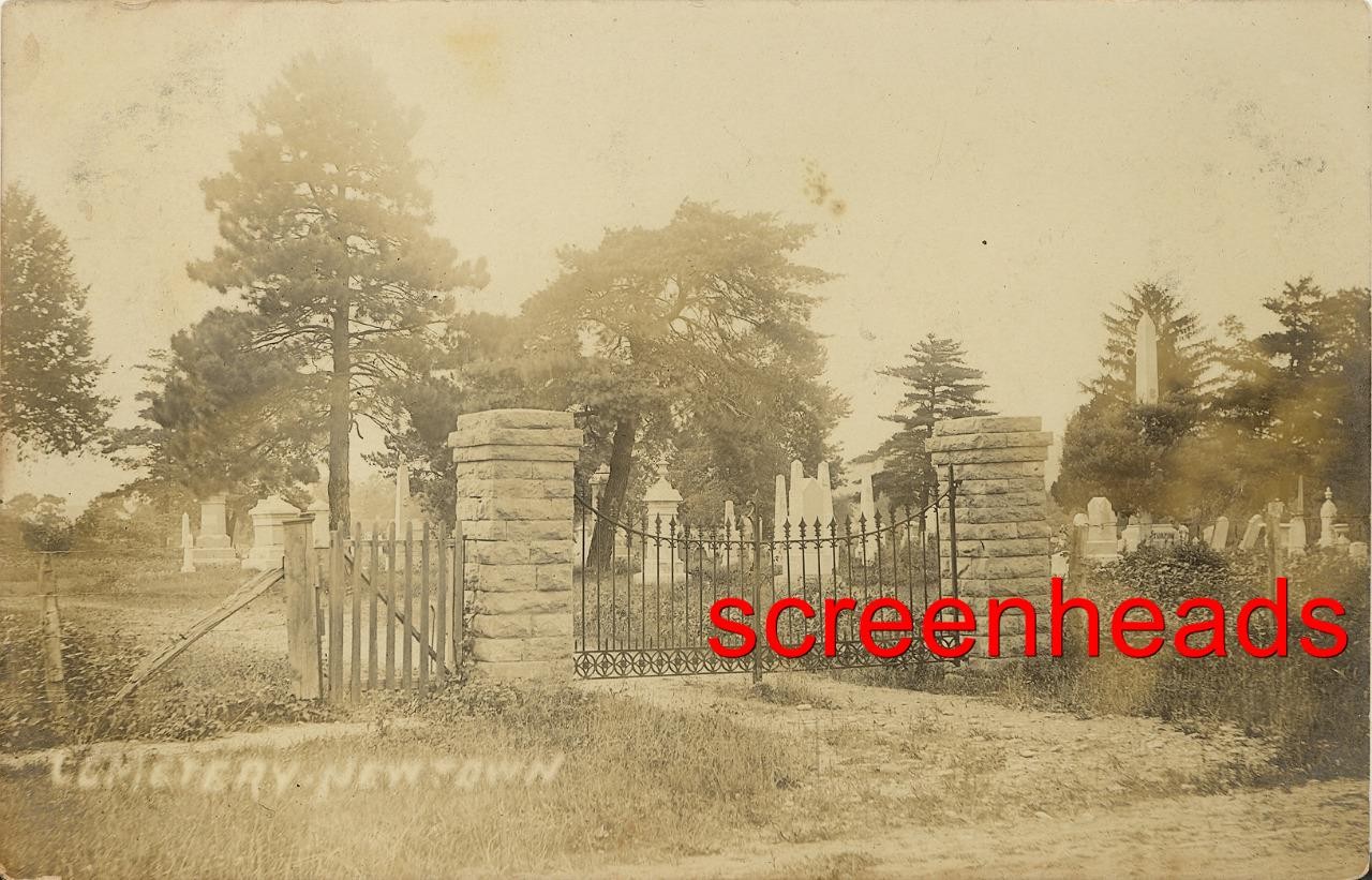1909 RPPC PHOTO NEWTOWN CINCINNATI OHIO 