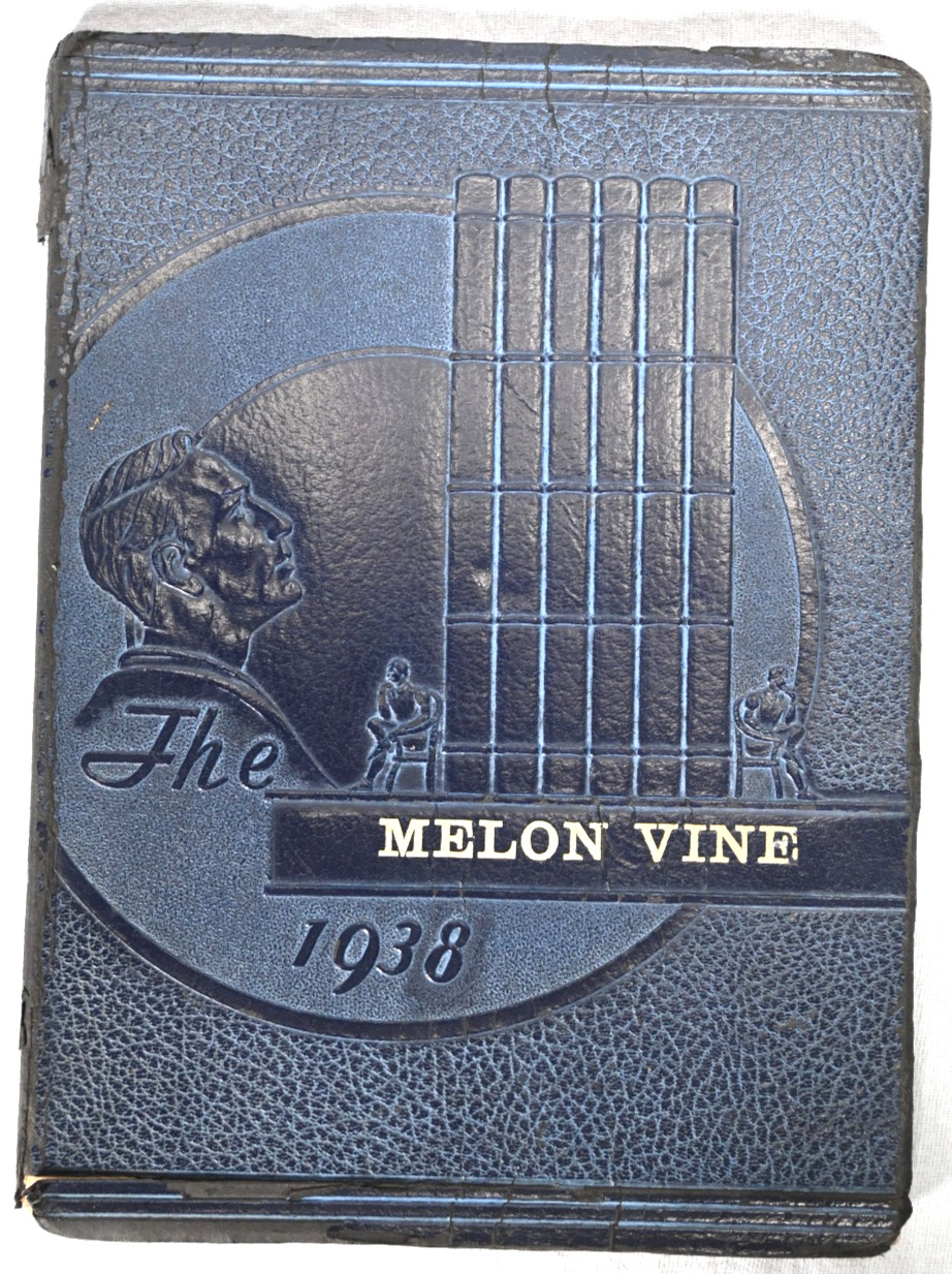 Vintage 1938 Weatherford TX High School Yearbook Melon Vine