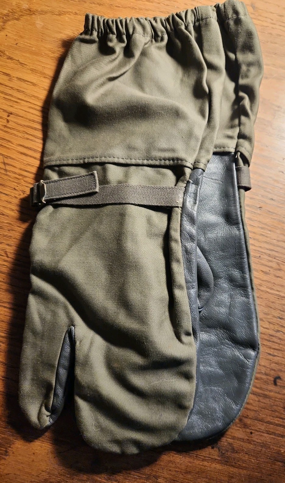 Vintage German Trigger Mittens  Shooting Gloves