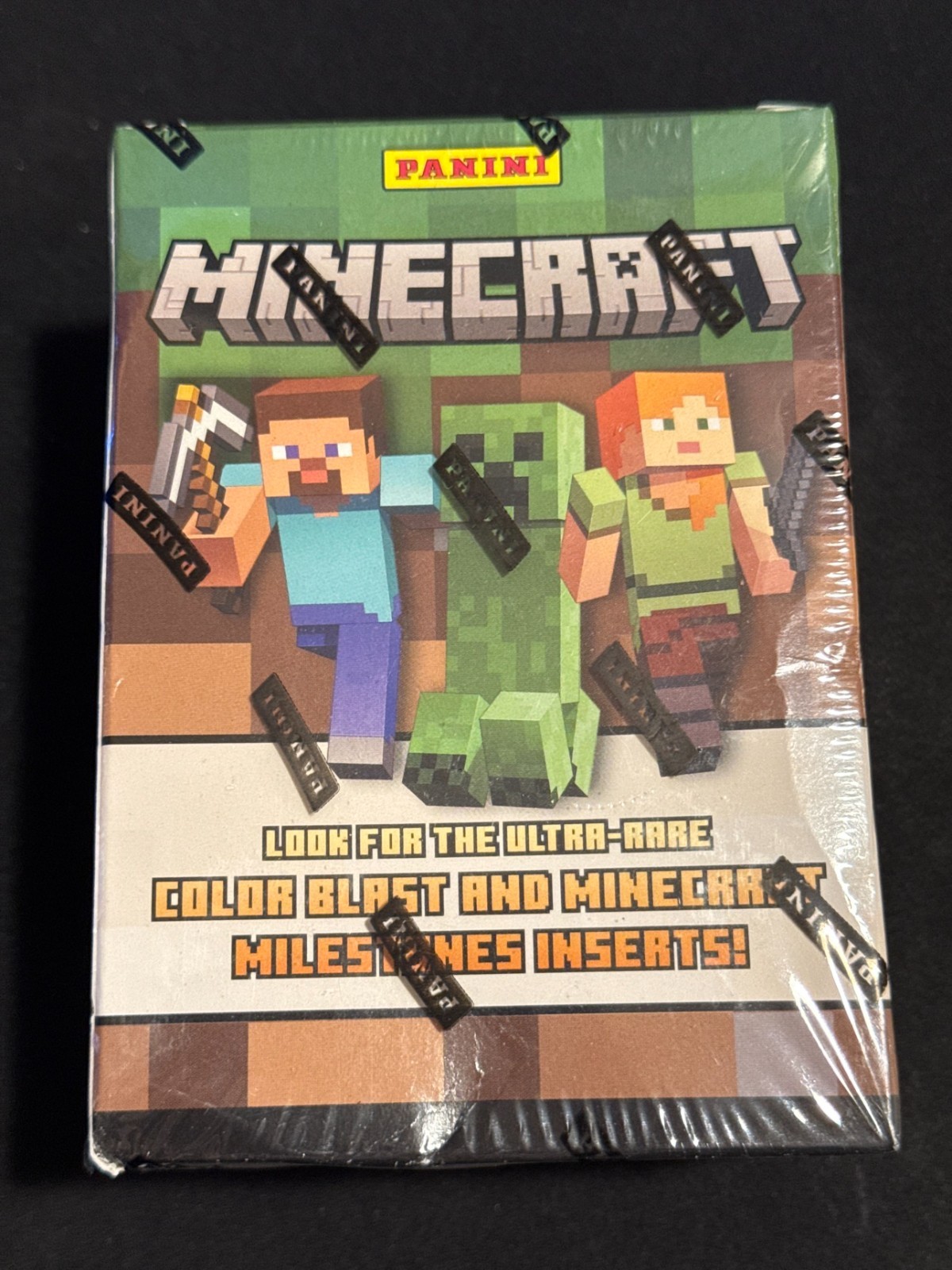 2024 Panini Minecraft Trading Cards Factory Sealed Blaster Box 36 Cards