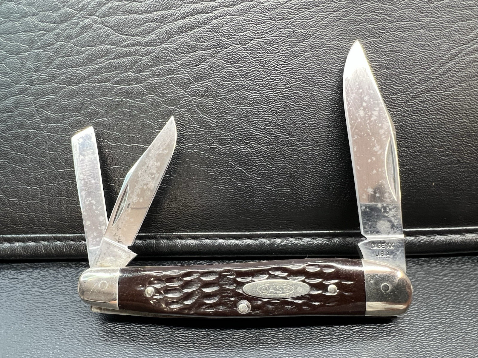 Vintage Case XX 6380 1974 6 Dot Rare Old Folding Knives