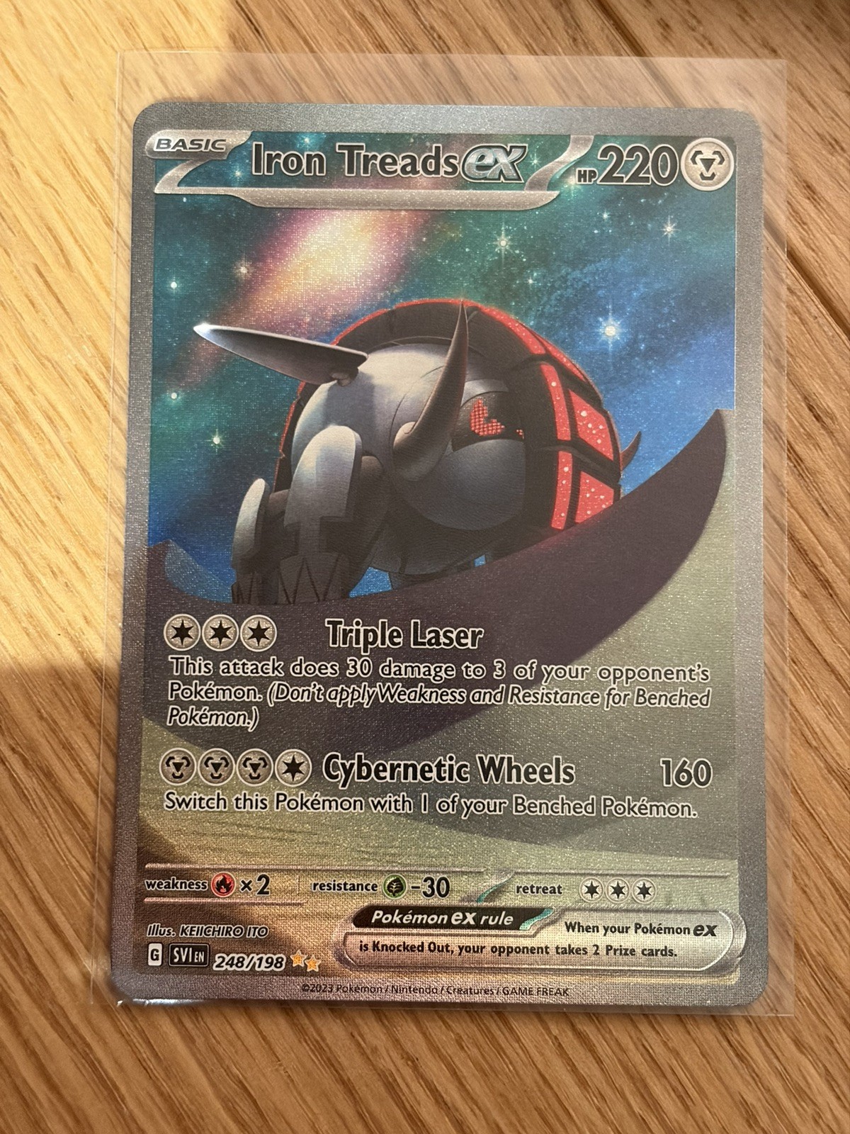 Iron Treads ex 248/198 Sv01: Scarlet & Violet Base Set Holo