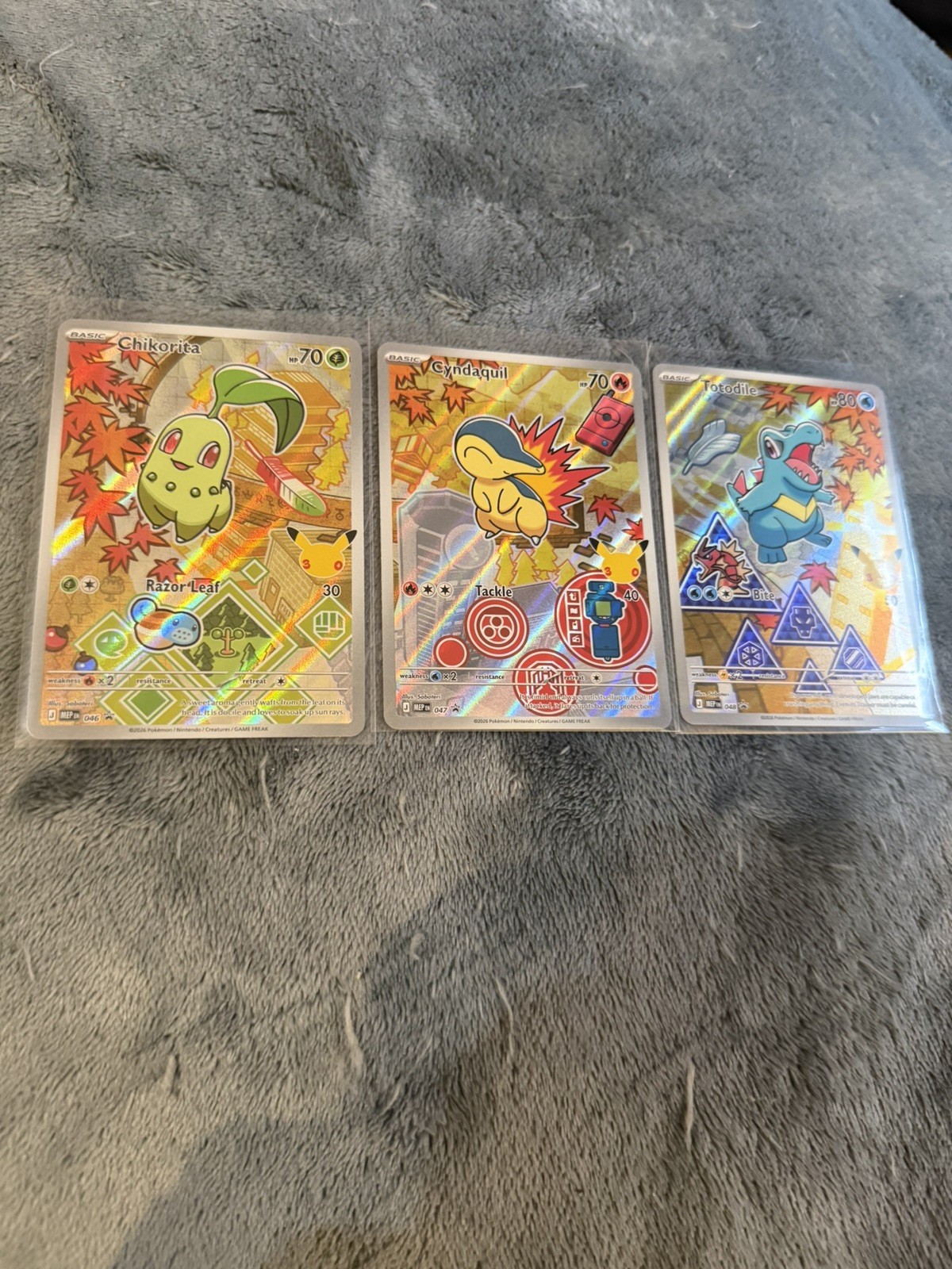 Pokémon TCG First Partner Illustration Collection Series 2 Johto Gen 2 Set