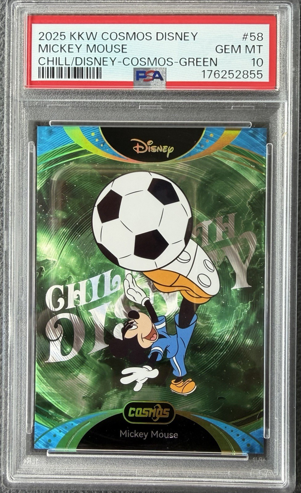 2025 KAKAWOW COSMOS DISNEY CHILL WITH DISNEY MICKEY MOUSE COSMOS-GREEN/25 POP 1