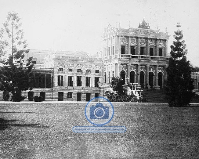 BELVIDERE RESIDENCE LIEUTENANT GOVERNOR BENGAL INDIA 1922 8X10 PHOTO