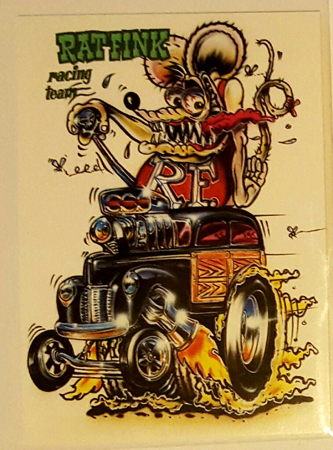 1996 Rat Fink card 
