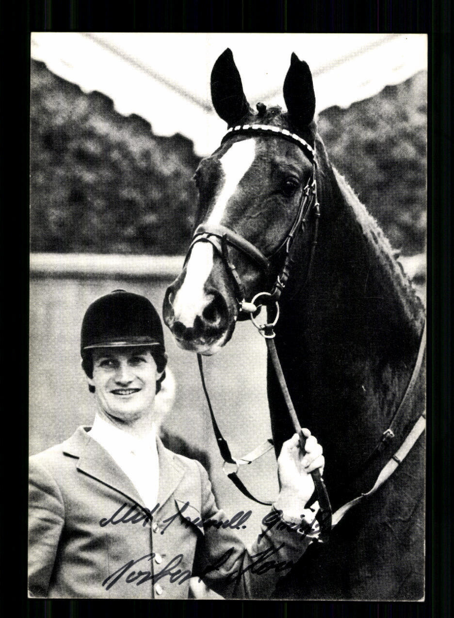 Norbert Koof German Show Jumping World Champion 1982 Original Signed + A 242498