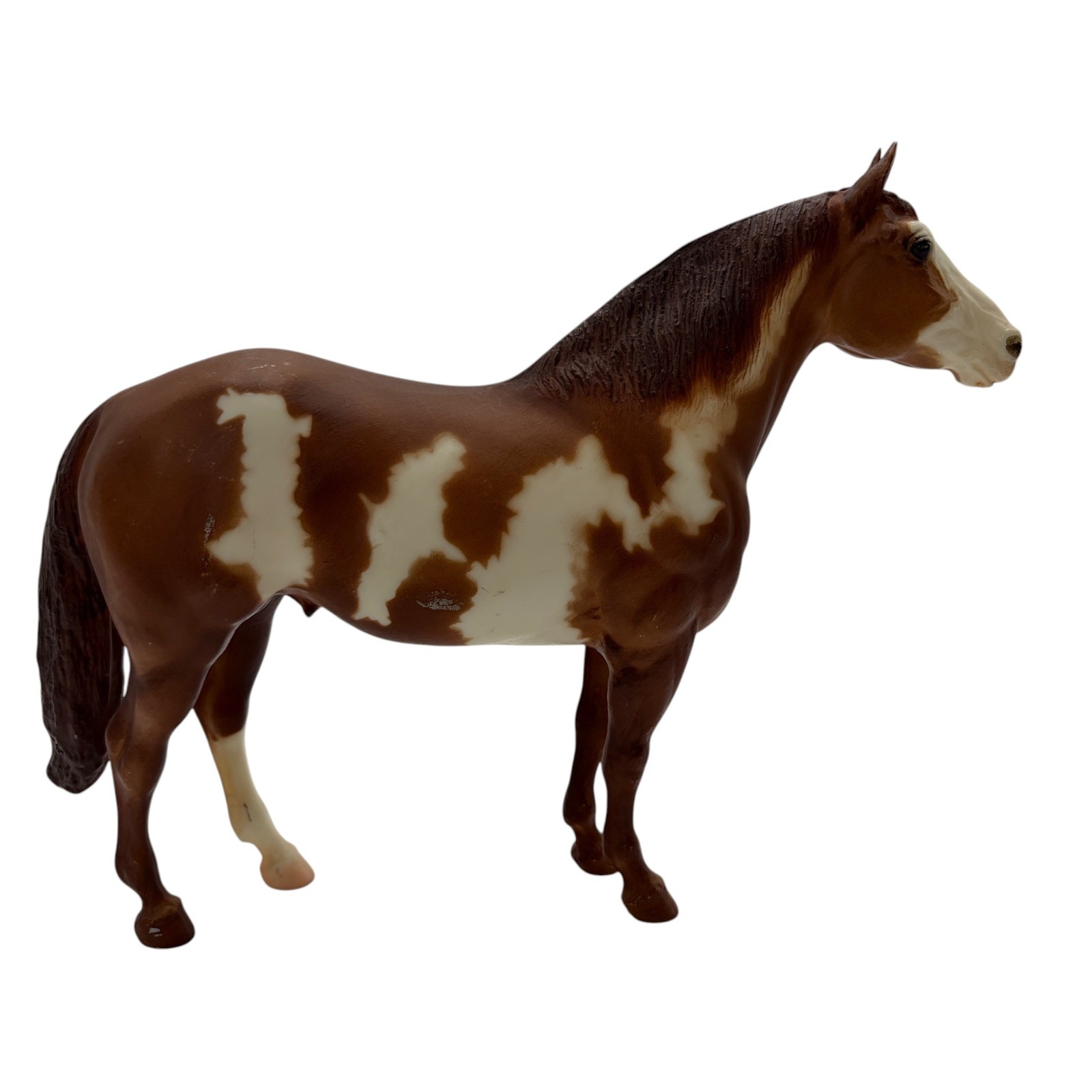 Breyer Horse 51 Yellow Mount Famous Paint Horse Adios Brown Chestnut 1970-1987