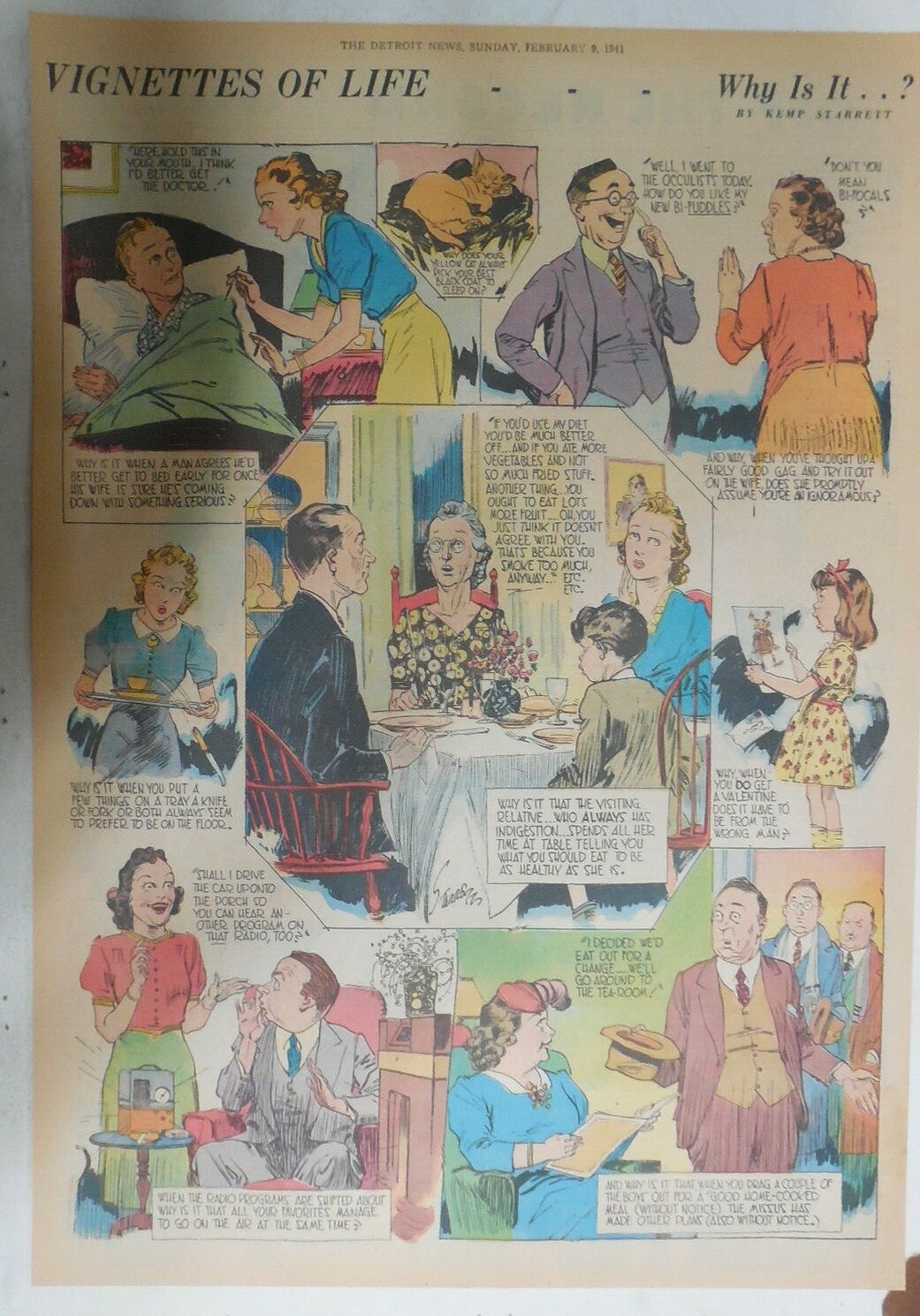 Vignettes Of Life by Kemp Starrett \
