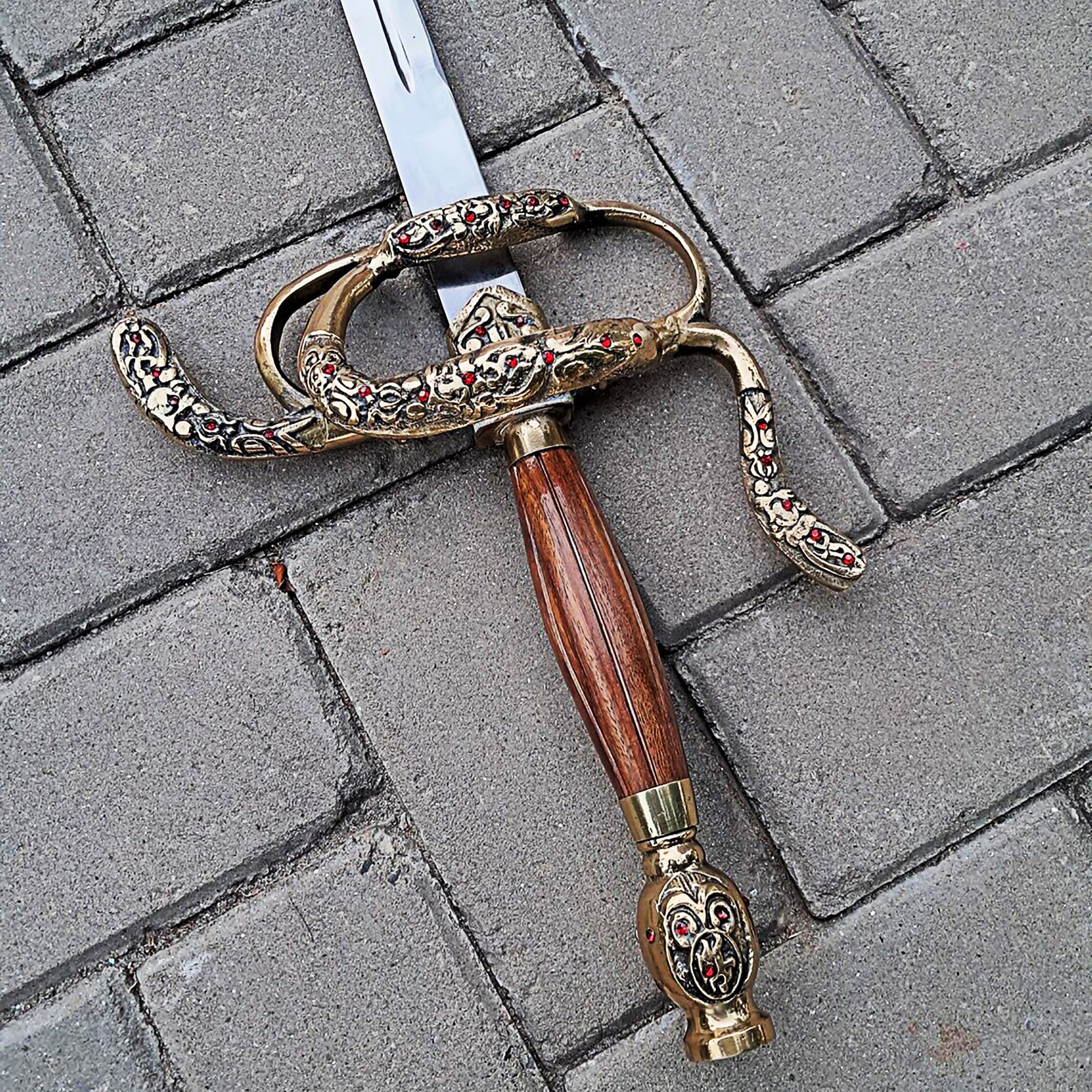 Handmade Peter Diamond Highlander sword , Toledo Salamanca sword with scabbard
