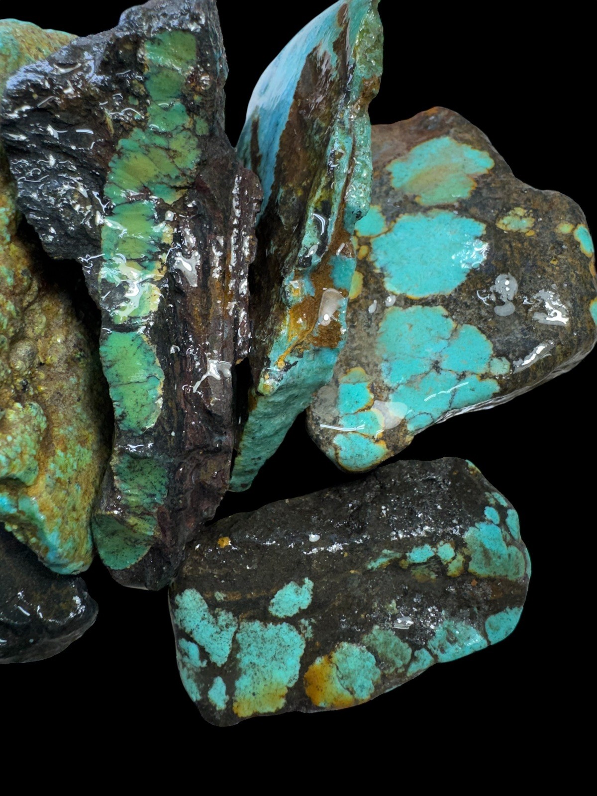 Slightly more than one pound spiderwebs nuggets from Hubei province china 