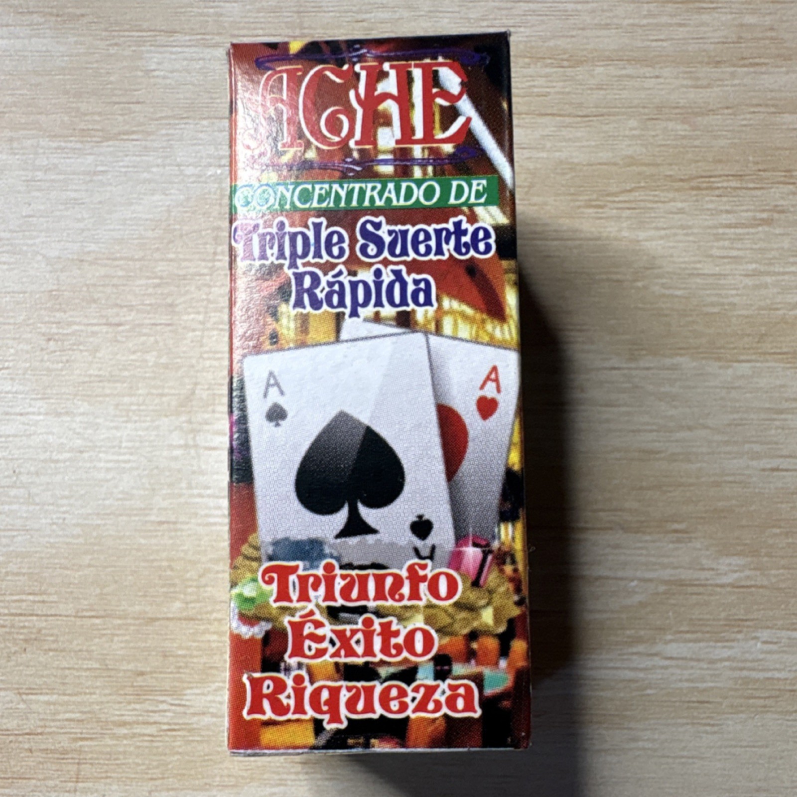 Concentrado de Triple Suerte Rápida Ritual Oil Luck Wicca Pagan