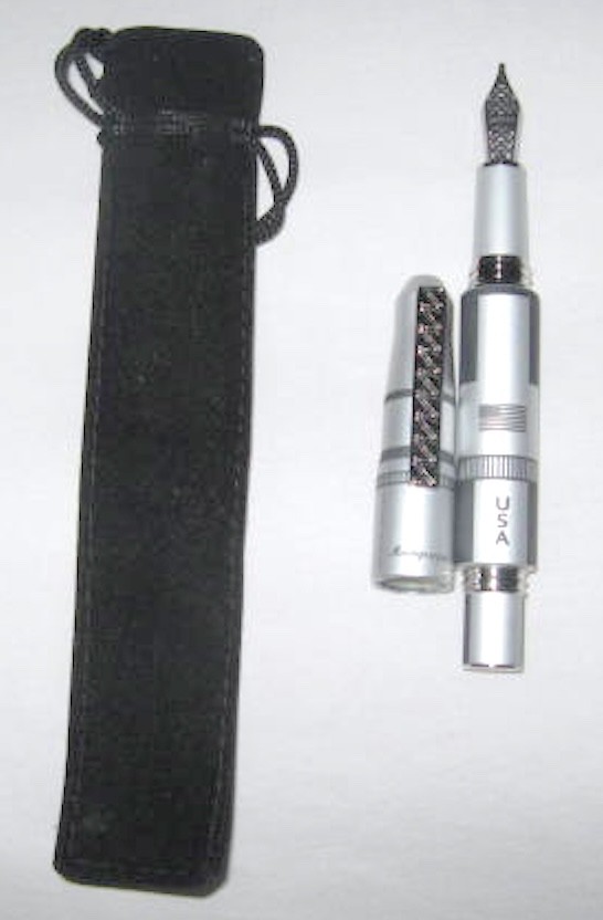Montegrappa Moon Landing Standard Edition Fountain Pen With Steel Stub Nib