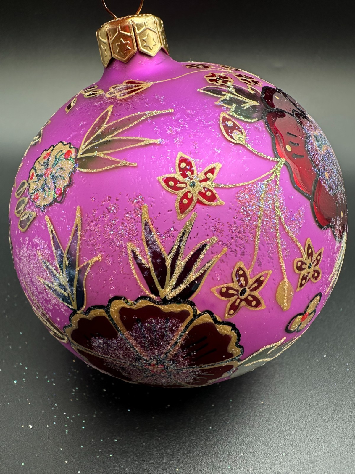 1999 Christopher Radko Holiday Blossom ornament 99-003-0 4\