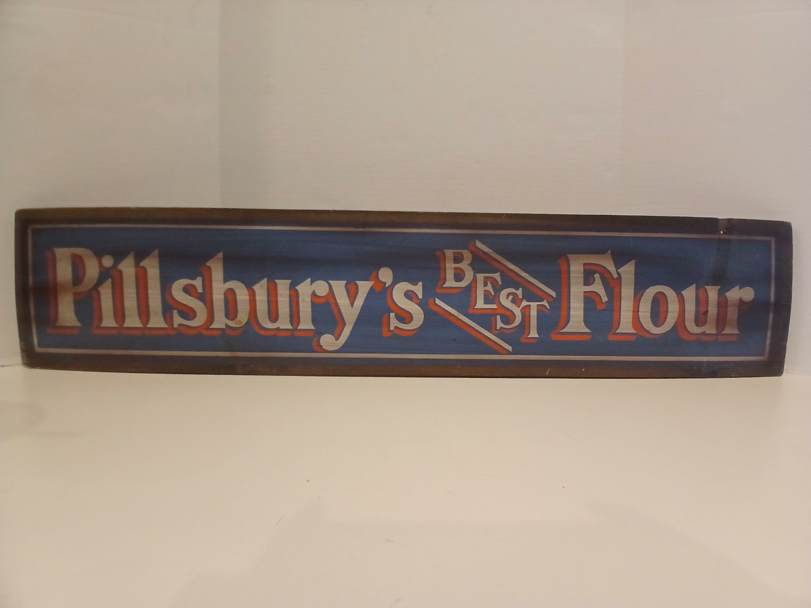 Pillsbury s Best Flour Wooden Shop Sign