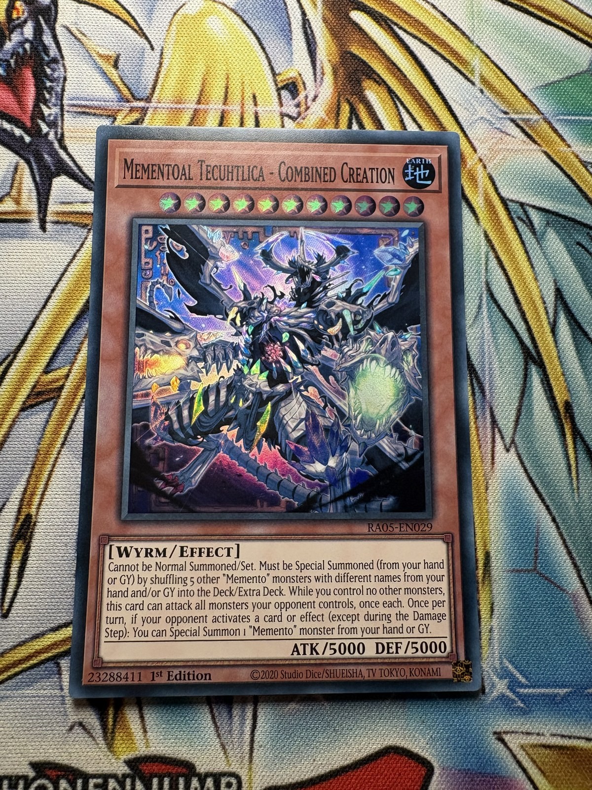 Yugioh Mementoal Tecuhtlica - Combined Creation Super Rare - RA05-EN029 - ENG